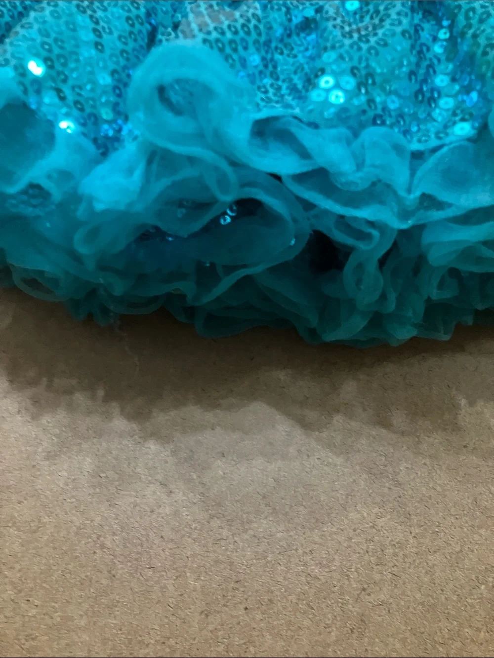 Dream dazzlers teal tiered